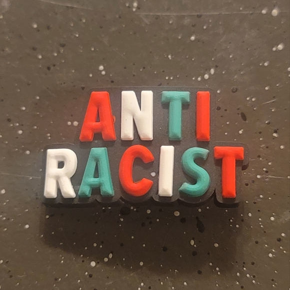 NEW Anti Racist Croc Charm - Picture 3 of 4